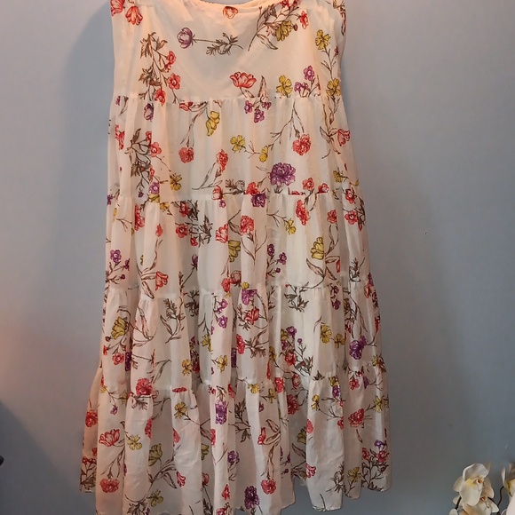 Ralph Lauren floral tiered maxi skirt - Picture 2 of 4